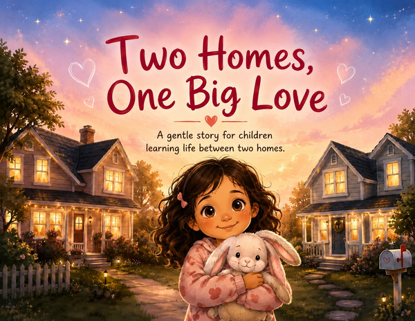 Two Homes, One Big Love | A Children's Book for Two-Home Families
