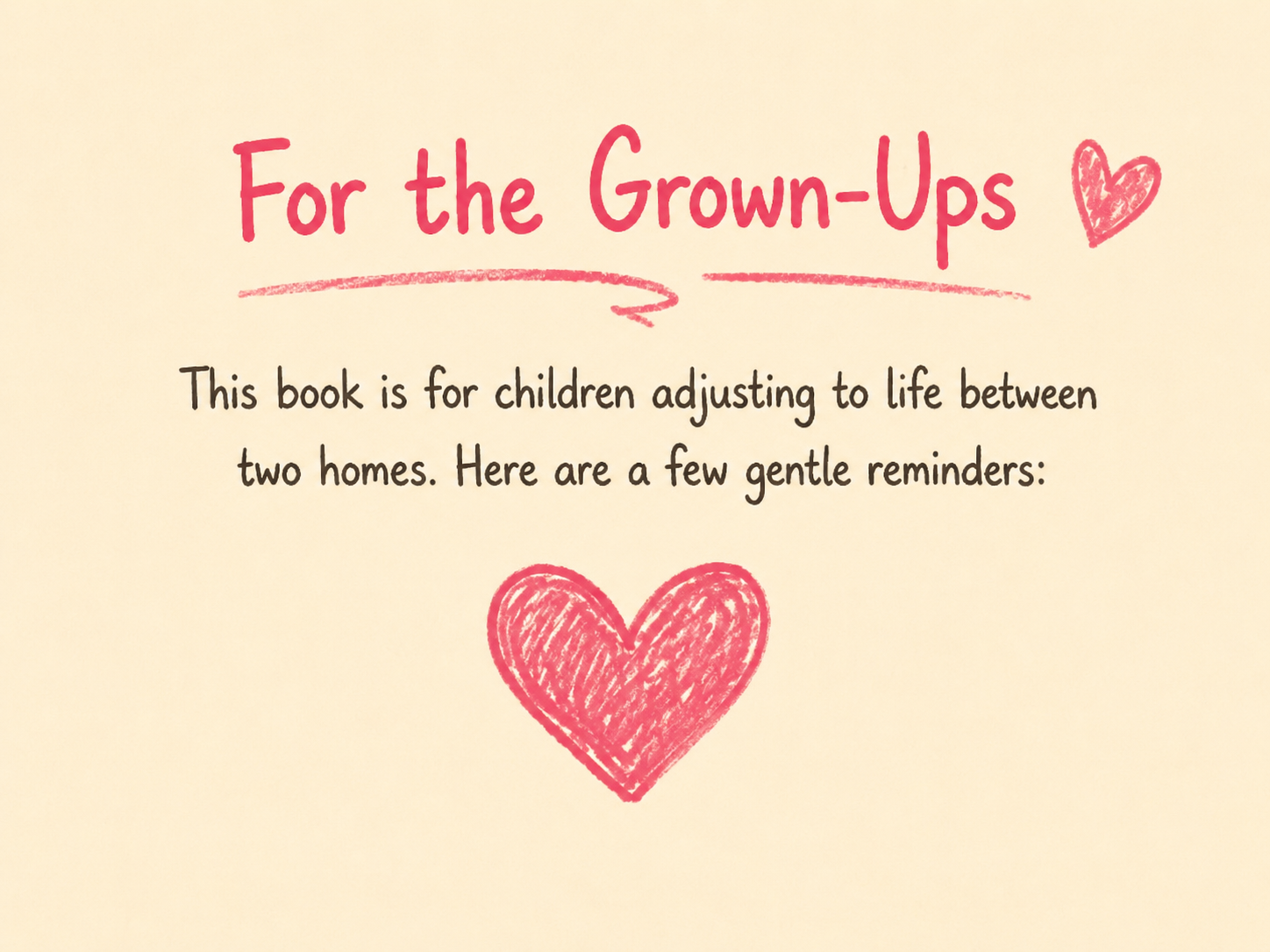 Two Homes, One Big Love | A Children's Book for Two-Home Families