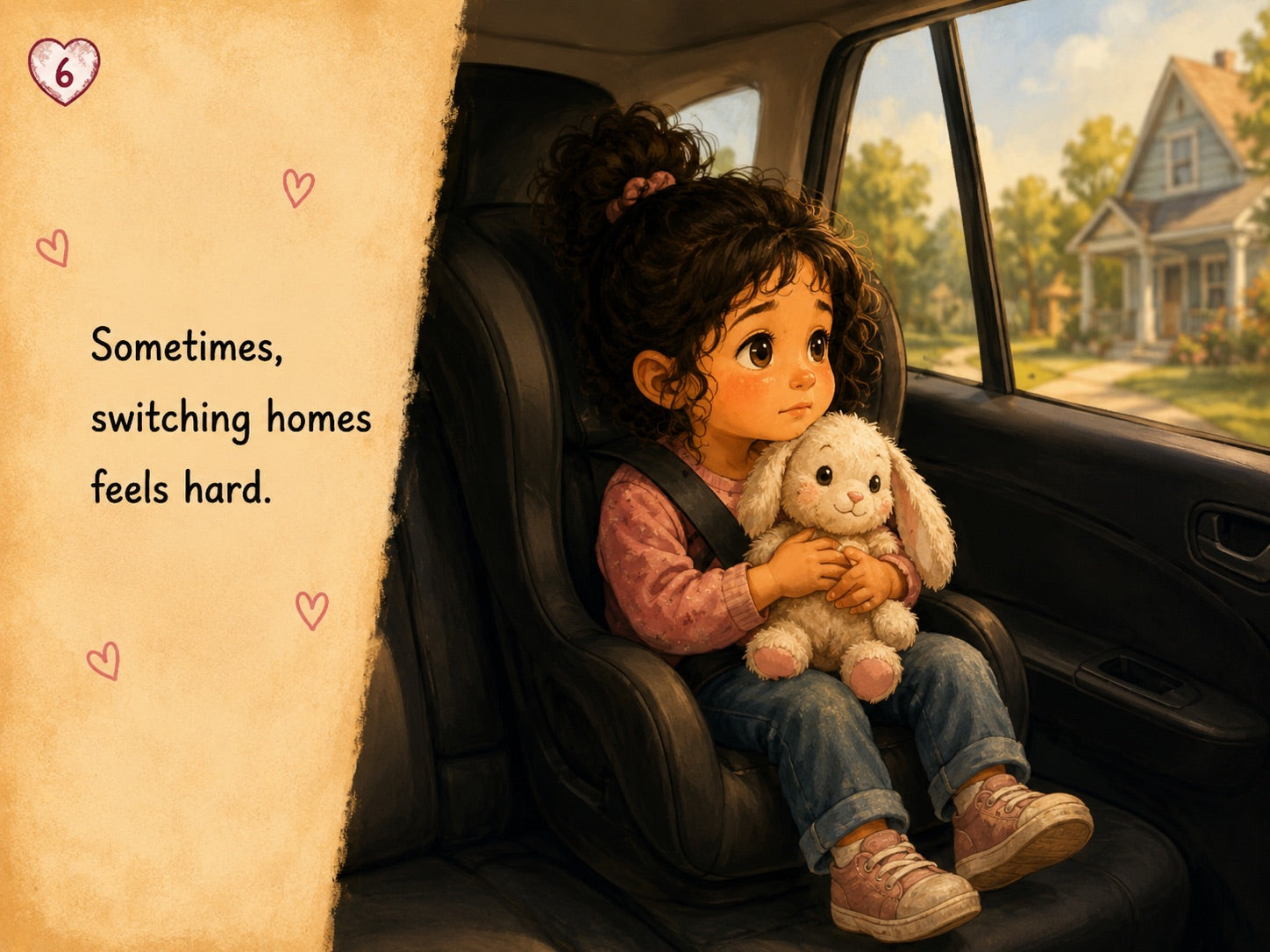 Two Homes, One Big Love | A Children's Book for Two-Home Families